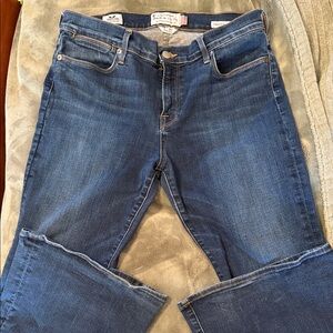 Lucky Brand Women's Straight Leg Blue Jeans